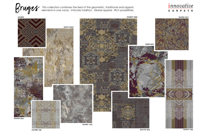 Bruges New Collection - Innovative Carpets