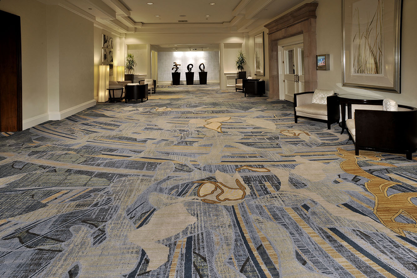 Ritz Carlton Laguna Beach carpet installation